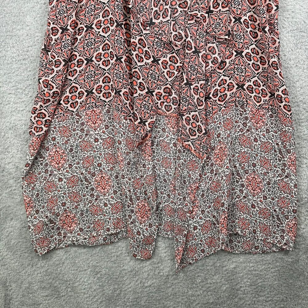 Penelope Swimsuit Swimwear Pink Swim Cover Throw Over Boho Size M - Picture 6 of 14